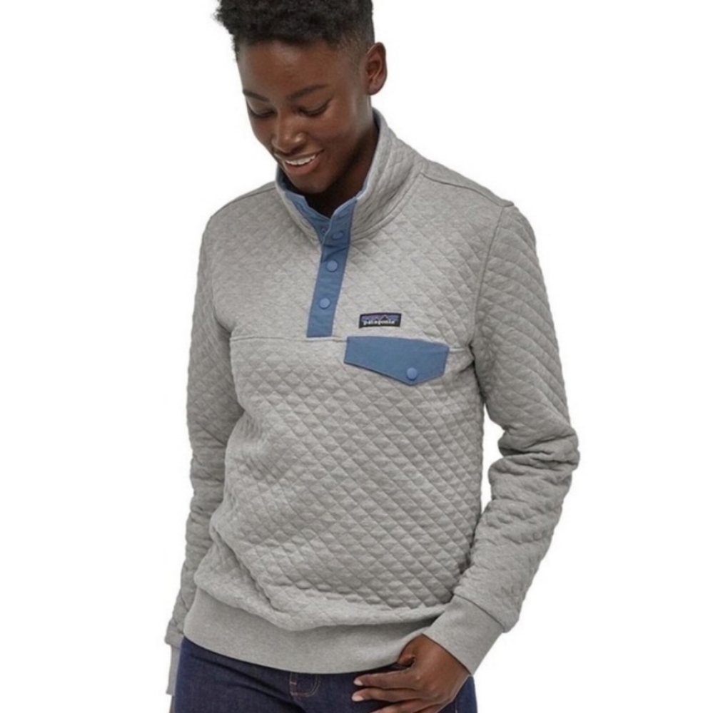 Patagonia quilted pullover